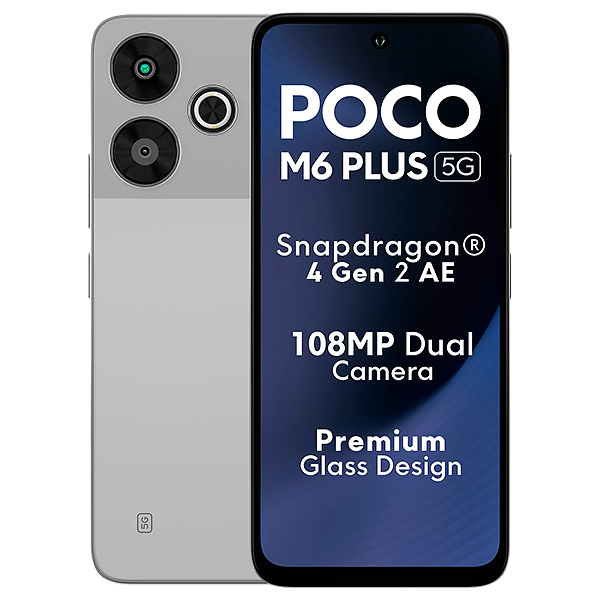 Xiaomi Poco M6 Plus Silver