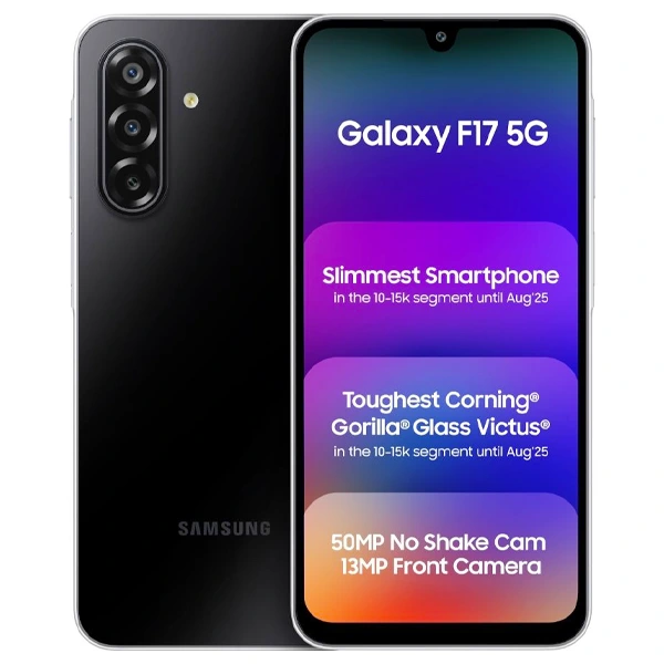 Samsung Galaxy F17 (Black)